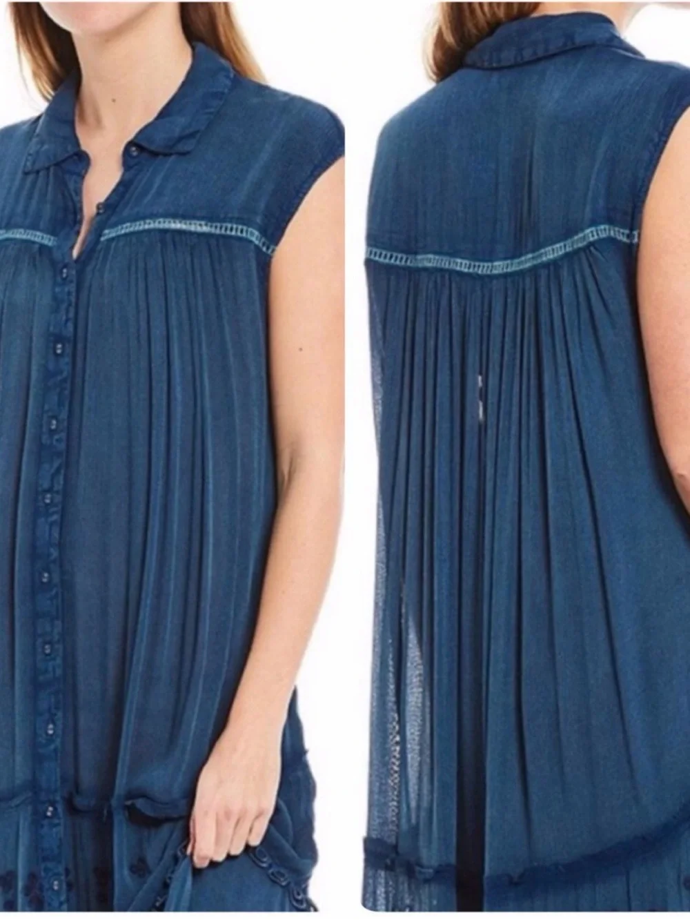 Free People Pretty Cozy Maxi Dress NWOT
